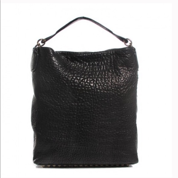 Alexander Wang XL Black Leather Handbag - Picture 3 of 12